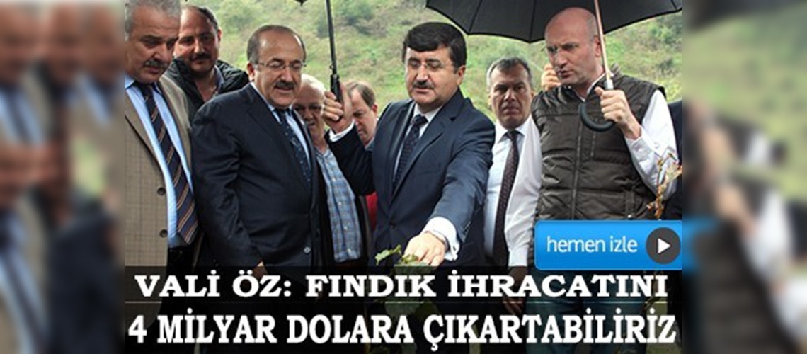 Fındıkta Verim ve Kaliteyi Artırma Projesi