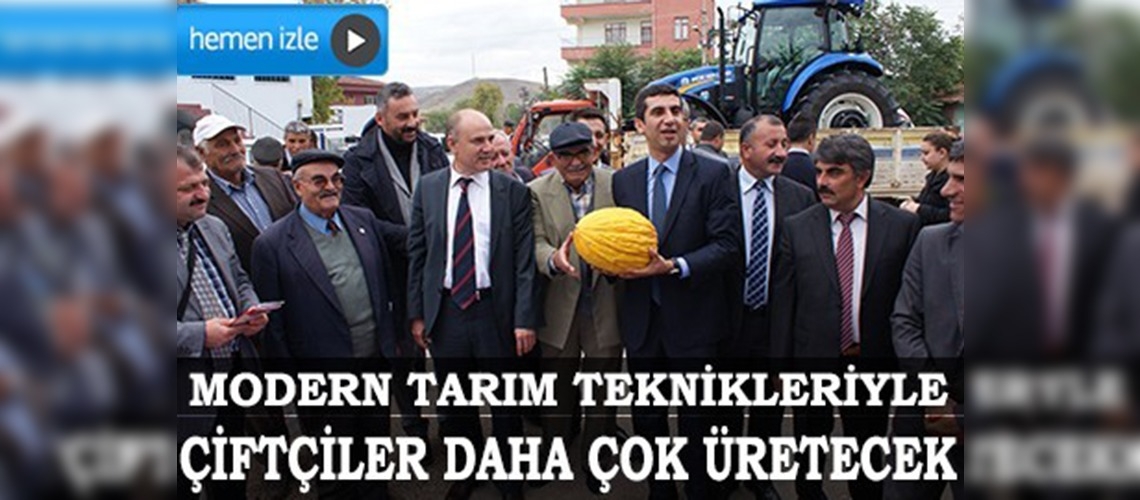 Tarımsal yenilikler sergisi Sulakyurtta