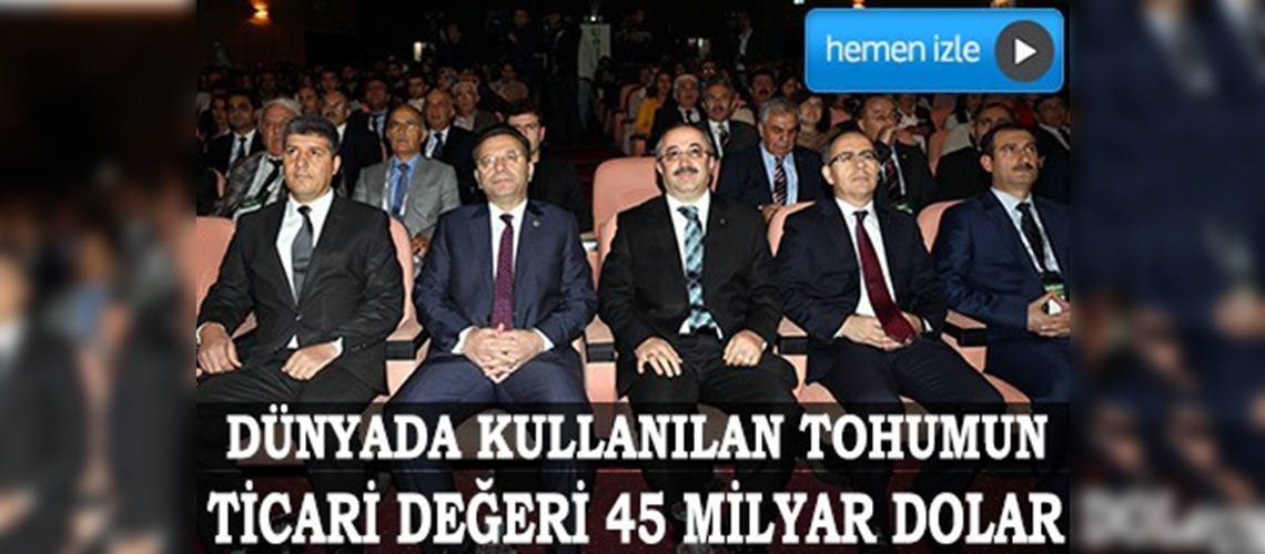 Türkiye 5. Tohumculuk Kongresi Diyarbakırda yapıldı