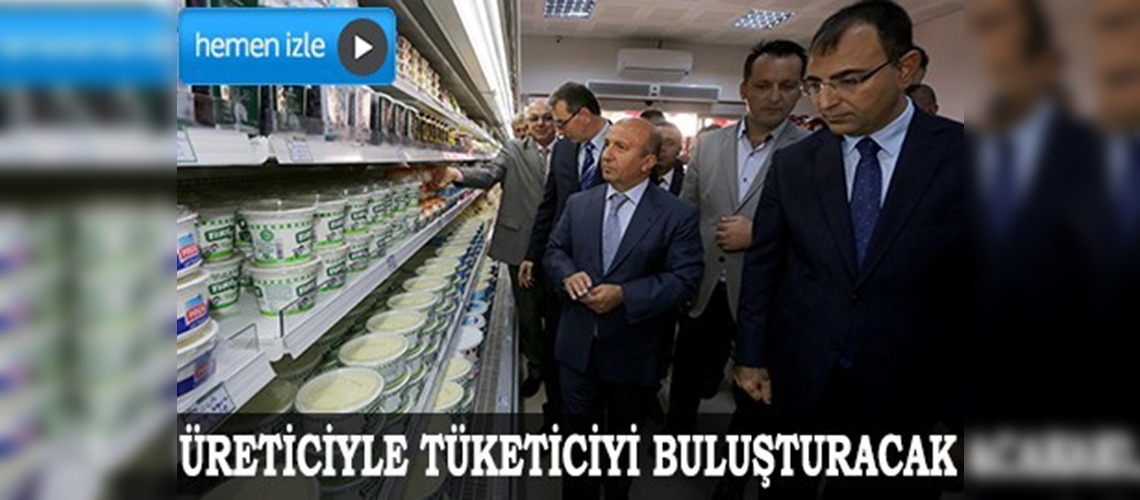 Çiftçiler, ürünlerini bu markette satacak