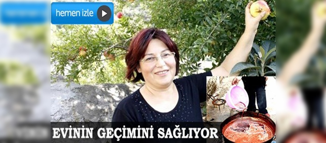 Dalında çatlayan nar, meslek sahibi yaptı