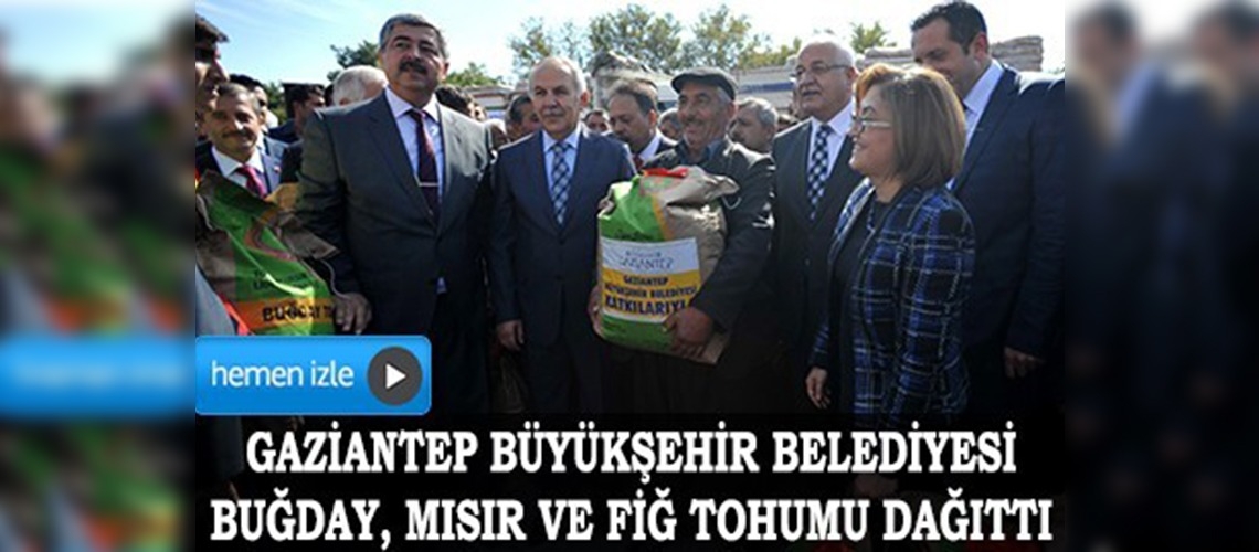 Gaziantepte Üreticilere Sertifikalı Tohum
