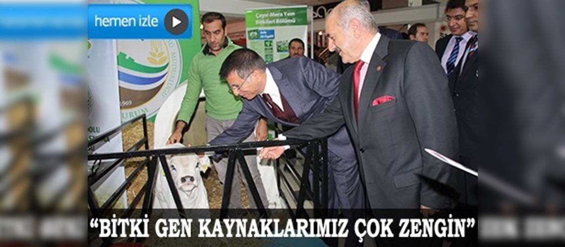 6. Doğu Anadolu Tarım Fuarı açıldı