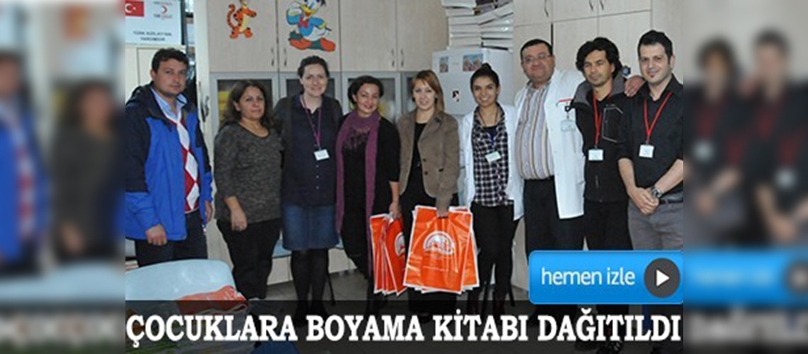 Yayın Dairesi'nden çocuk hastalara ziyaret