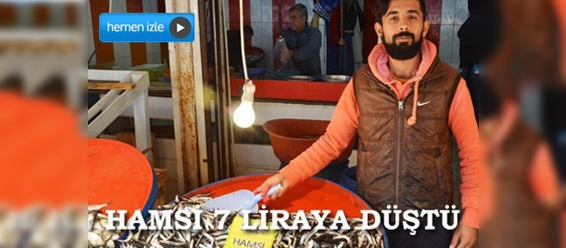 Balık fiyatları düşüyor