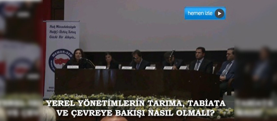 Ankara Üniversitesi Ziraat Fakültesi'nde panel