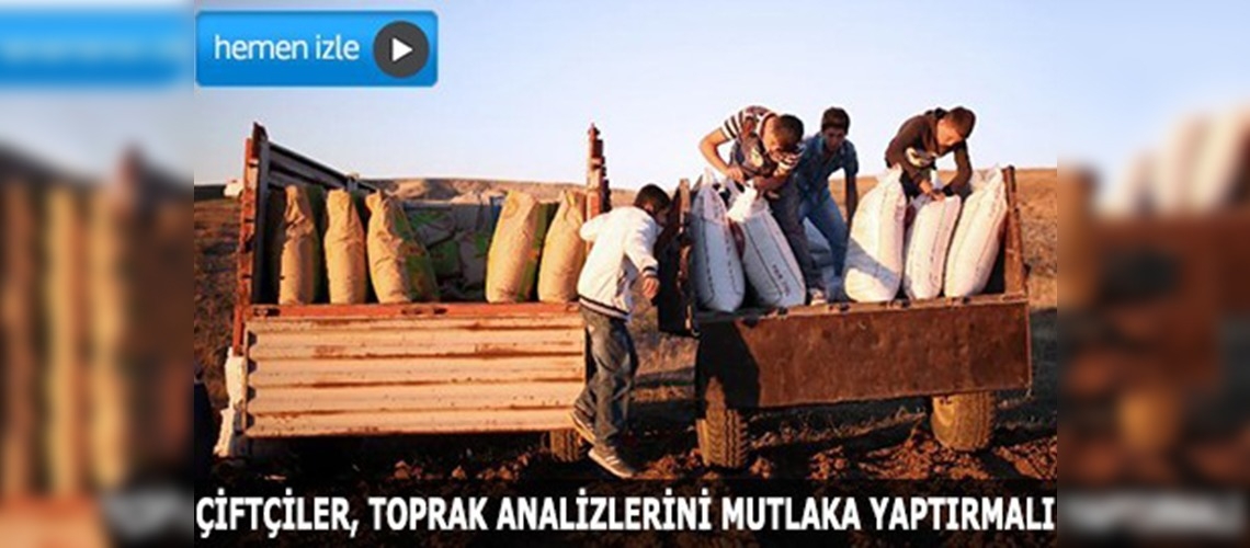 Çiftçiye yüksek verim için 