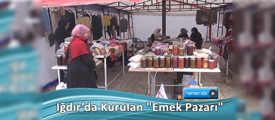 Bu pazarda sadece kadınlar satış yapabiliyor