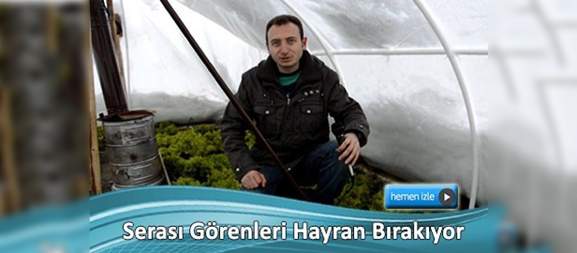 Çiftçinin soğukla mücadelesi