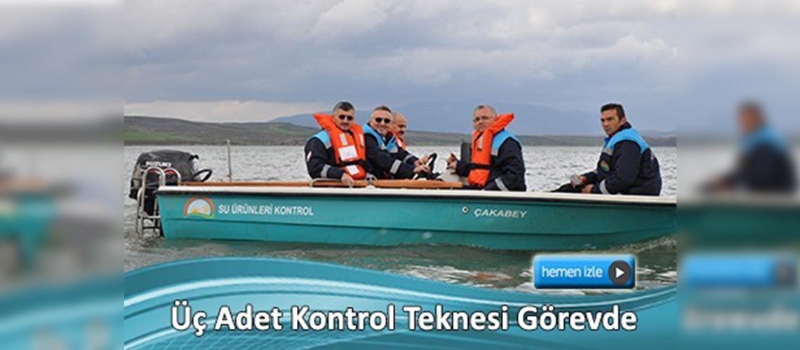 Manisa'da iç sularda kontroller arttı