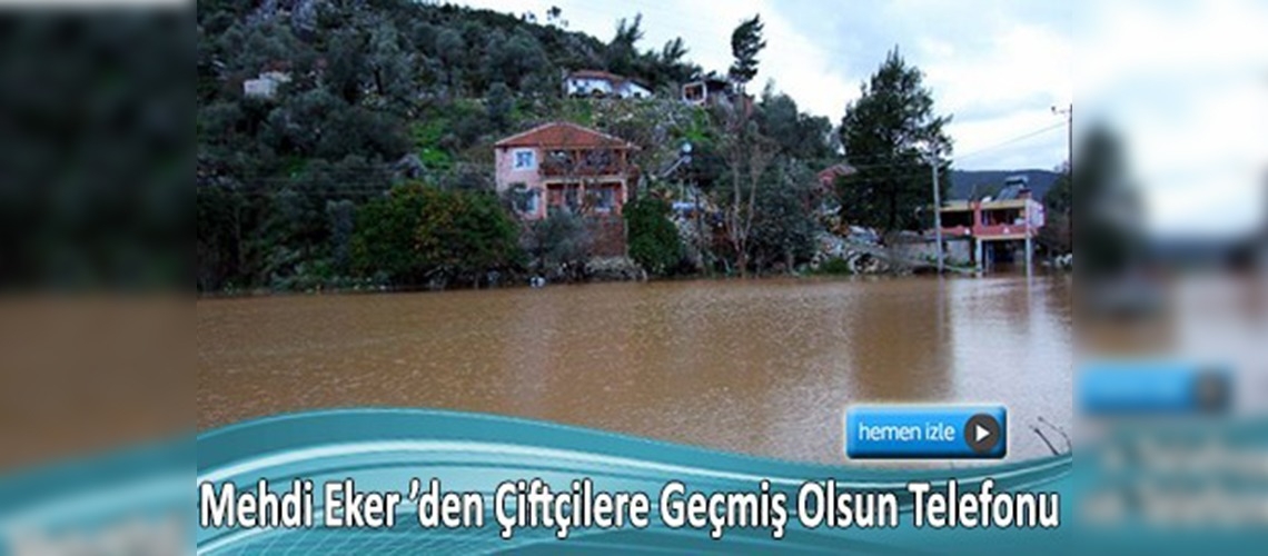 Kuvvetli yağış tarım arazilerini olumsuz etkiledi