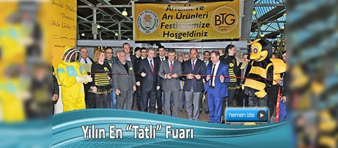 4. İstanbul Arıcılık ve Arı Ürünleri Festivali Yapıldı