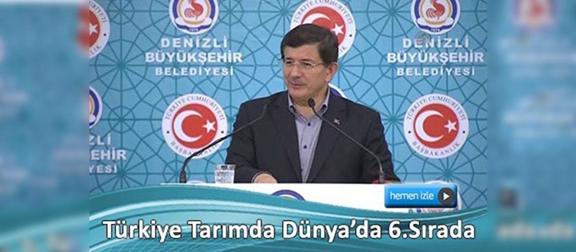 Başbakan Davutoğlu Denizlililerle buluştu