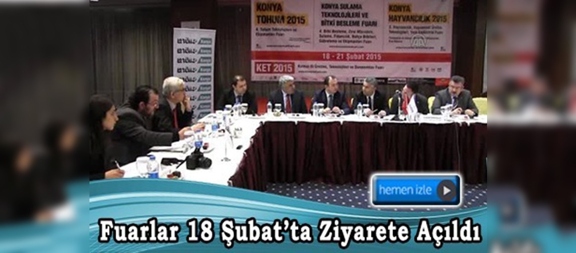 Konya 4 fuara ev sahipliği yapıyor