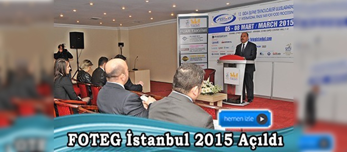 12. Gıda İşleme Teknolojileri Uluslararası İhtisas Fuarı