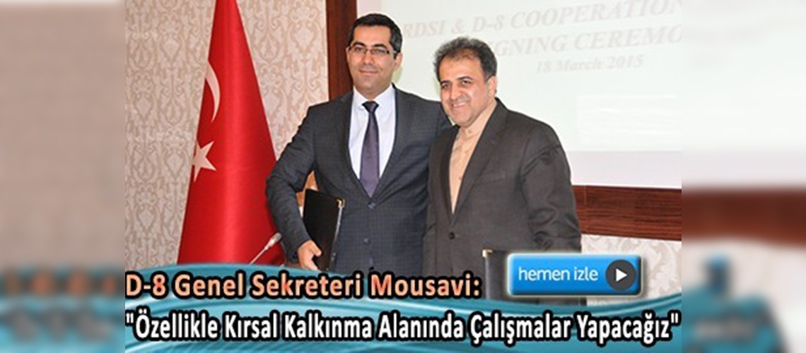 TKDK ve D-8 İşbirliği Protokolü    