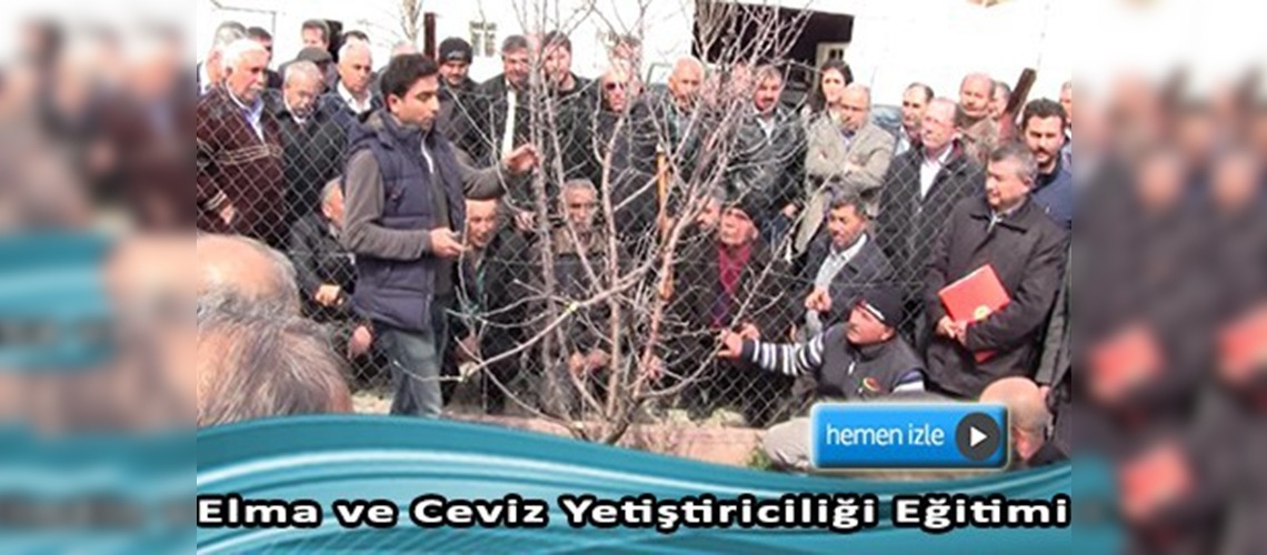 Kırıkkale'de Teorik ve Uygulamalı Budama Eğitimi