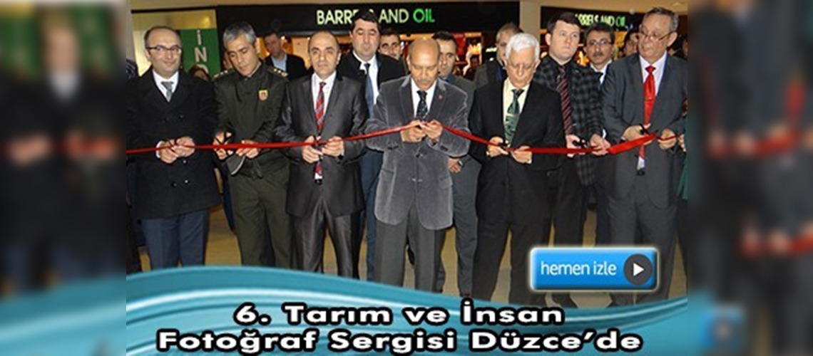 Düzceli sanatseverler tarım fotoğraflarıyla buluştu