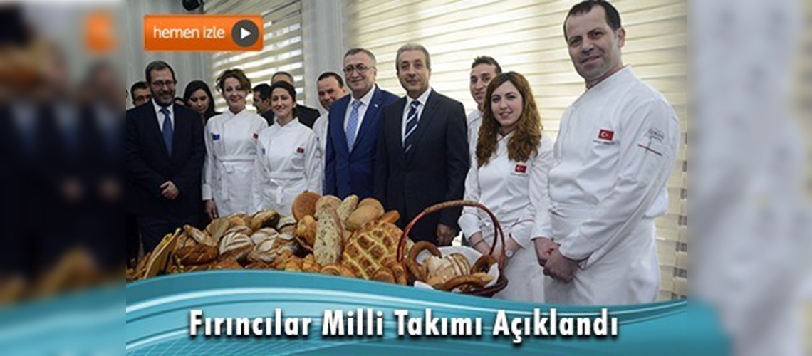 Bakan Mehdi Eker Fırıncılar Milli Takımı'nı tanıttı