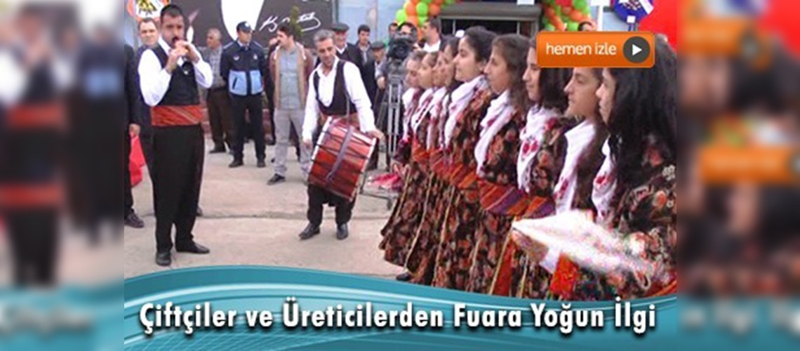 9. Doğu ve Güneydoğu Anadolu Tarım Teknolojileri Fuarı açıldı