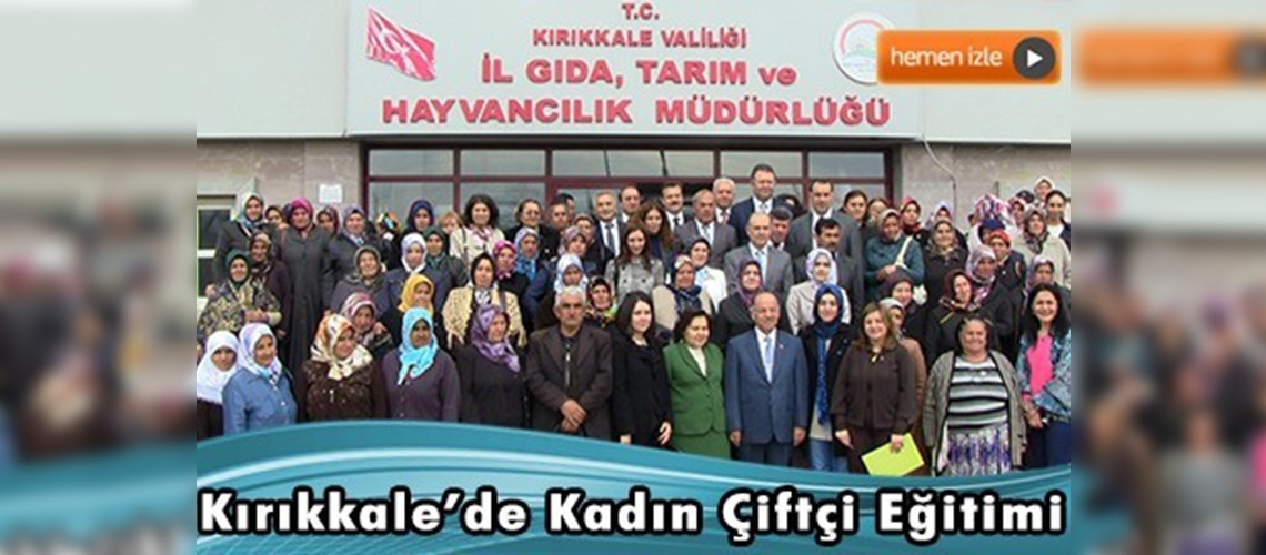 Kadın Çiftçi Eğitimleri Sertifika Töreni Yapıldı