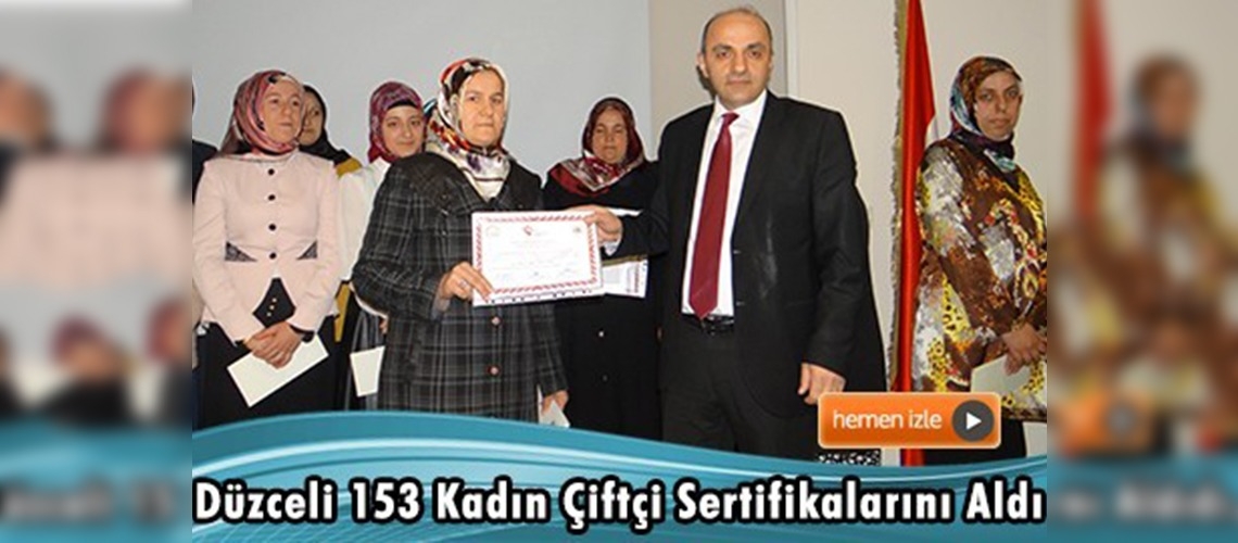 Kadın çiftçi eğitimleri hız kesmiyor