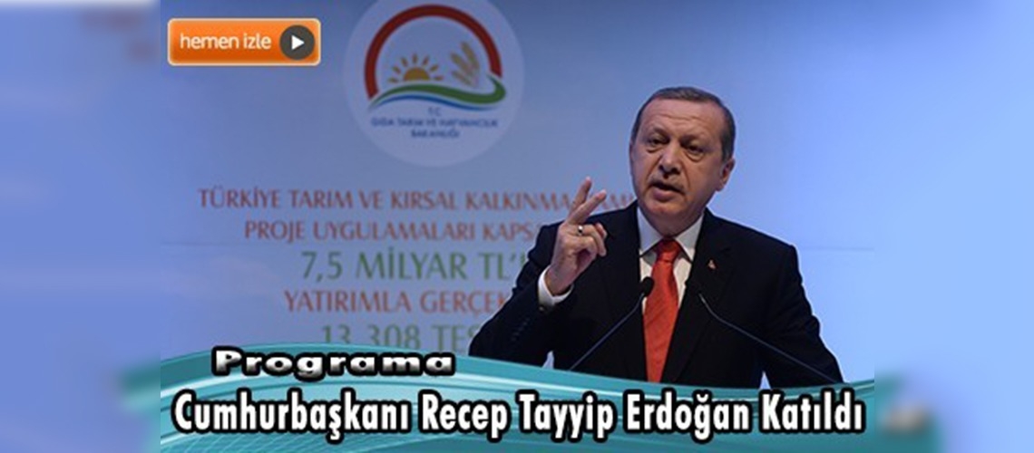 Türkiye Tarım ve Kırsal Kalkınma Hamlesi Projesi Uygulamaları Tanıtım Programı