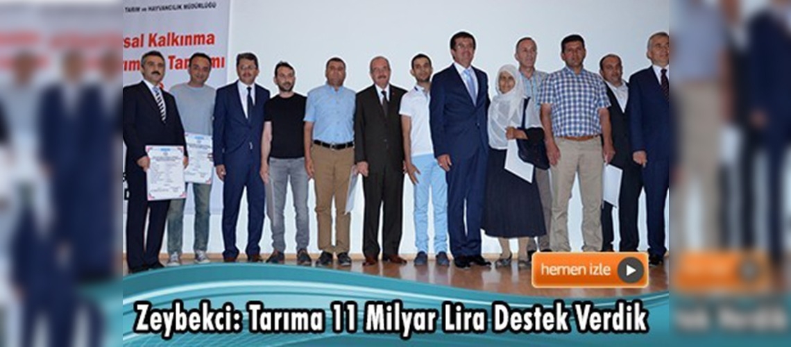 Denizli'de 17 yatırımcıyla hibe sözleşmesi yapıldı 