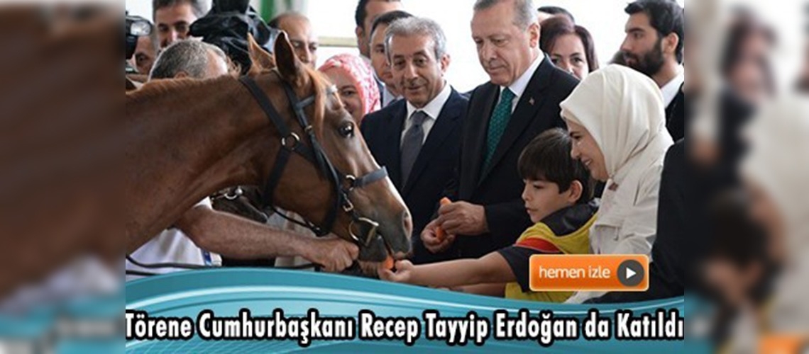 Hippoterapi Merkezi ve TİGEM işletmelerindeki tesislerin toplu açılış töreni