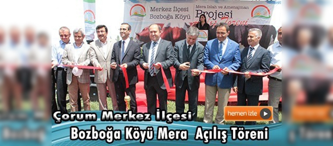 Mera Islahı ve Amenajman Projesi