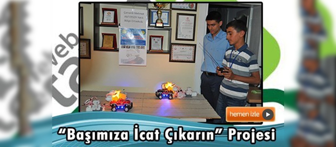 Köy çocukları sorunlarına ''icatlarla'' çözüm aradı