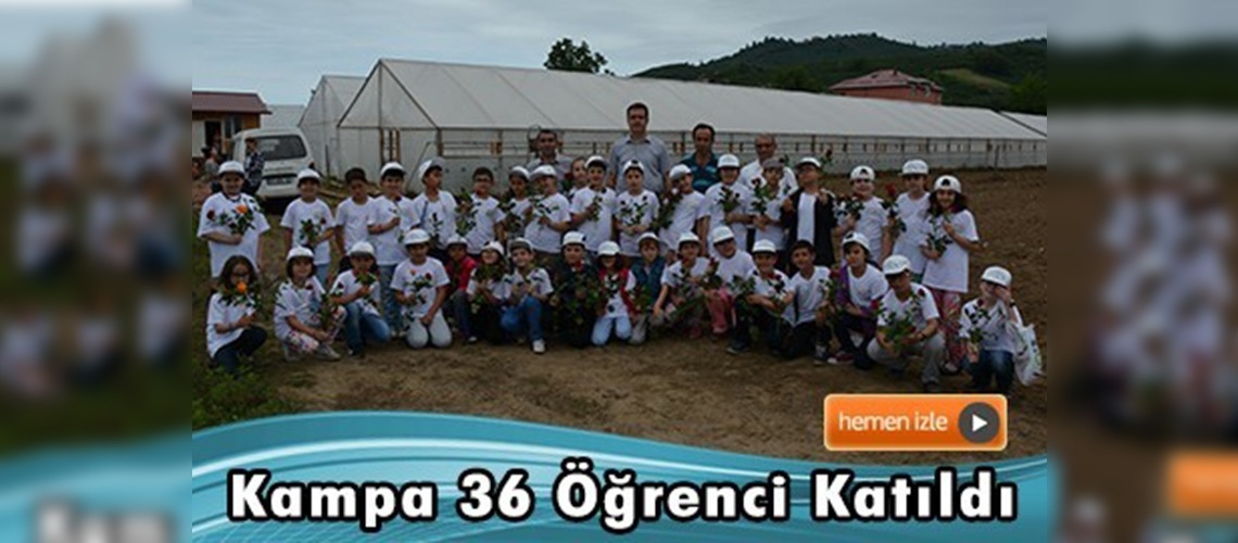 Ordu'da ''Lider Çocuk Tarım Kampı''
