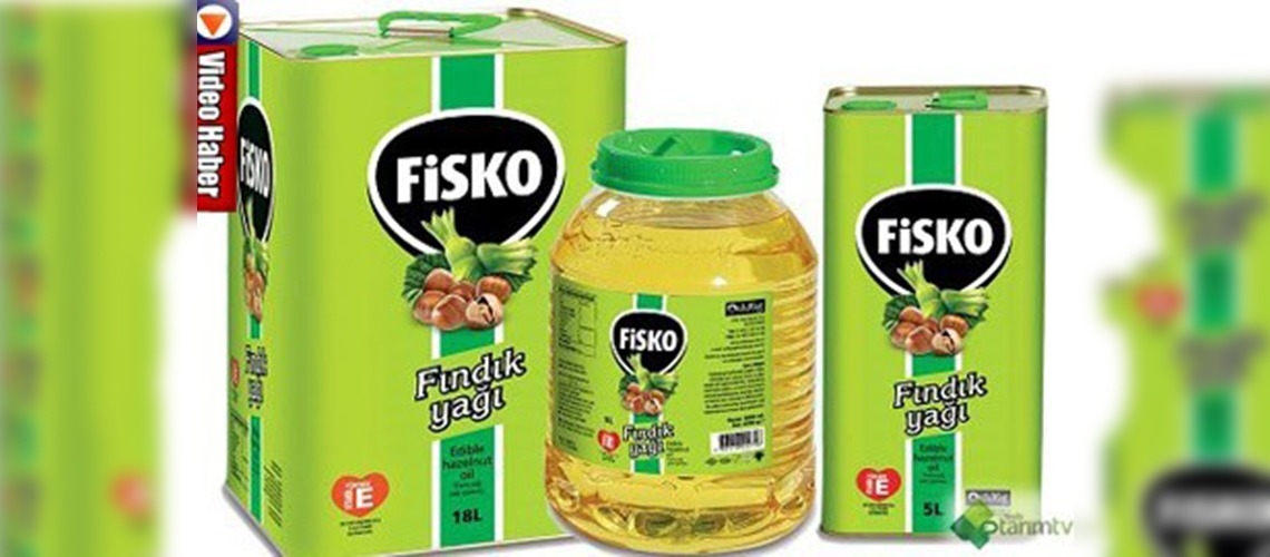 Fındık yağı Fisko markasıyla raflarda