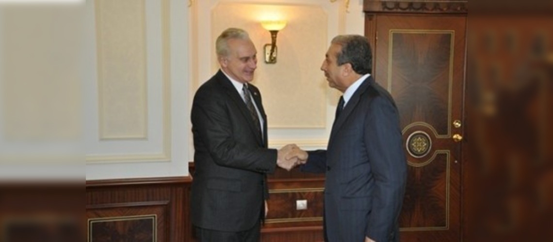 ABD Büyükelçisi Ricciardoneden Bakan Ekere Ziyaret