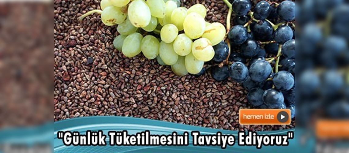 Üzüm çekirdeğinin kullanım alanları araştırılıyor