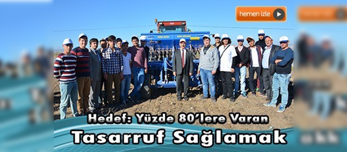 Çankırı'da anıza ekim yaygınlaşıyor