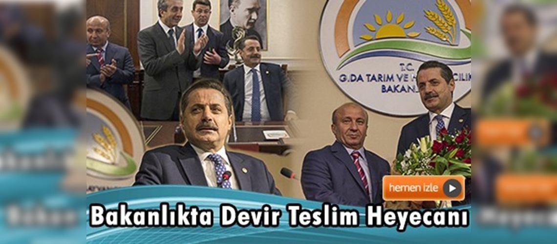 Gıda Tarım ve Hayvancılık Bakanı Faruk Çelik oldu