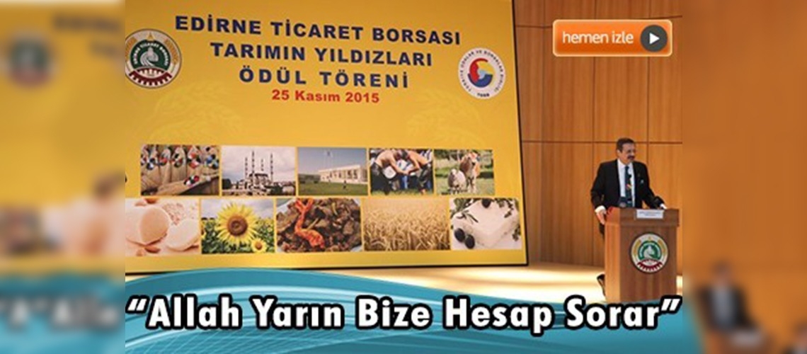 ''Tarımın Yıldızları'' ödül töreni