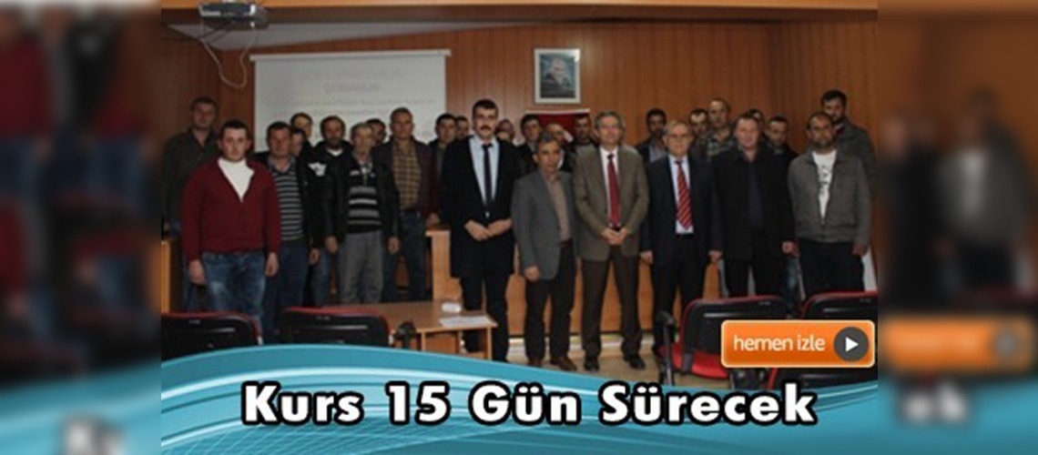 Kırklareli'nde sürü yönetimi elemanı yetiştiriciliği kursu