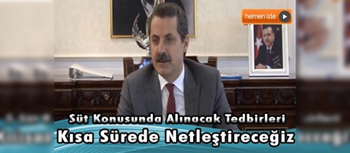 Bakan Çelik, süt üreticilerinin sorunlarını dinledi