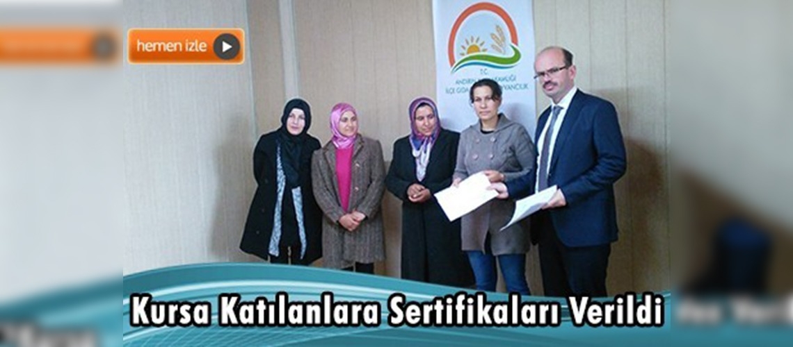 Kahramanmaraş'ta özellikle kadın çiftçilere yönelik kurslar devam ediyor