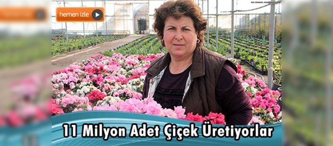 Çiçek tutkusu ''kadınlara'' umut oldu