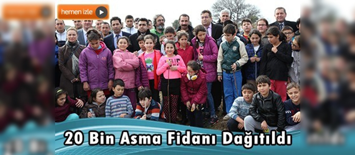 Bozcaada'da ''Bağcılığı Gençleştirme Projesi'' düzenlendi