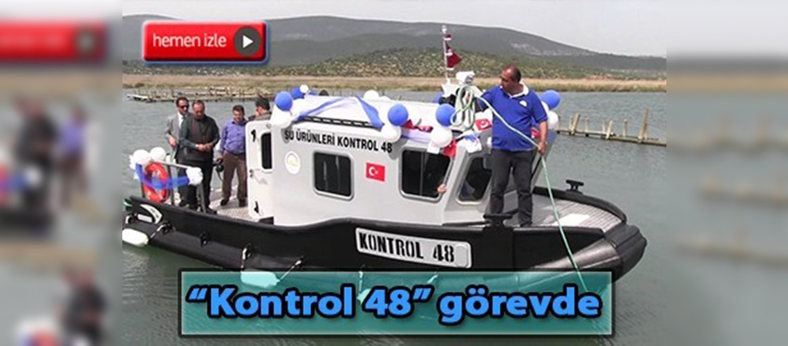 Muğla'da su ürünleri denetimi için yeni tekne