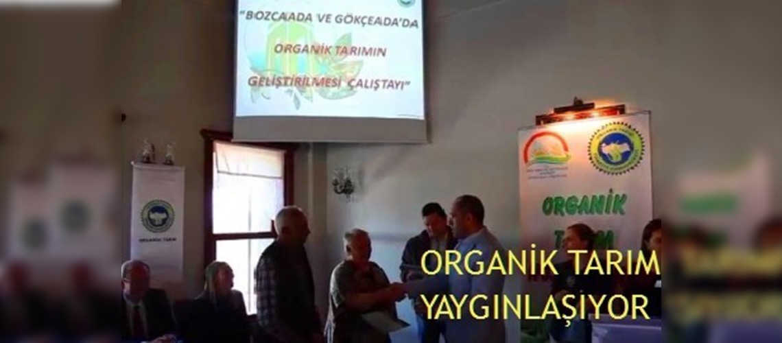 Bozcaada ve Gökçeada'da Organik Tarım Çalıştayı Düzenlendi