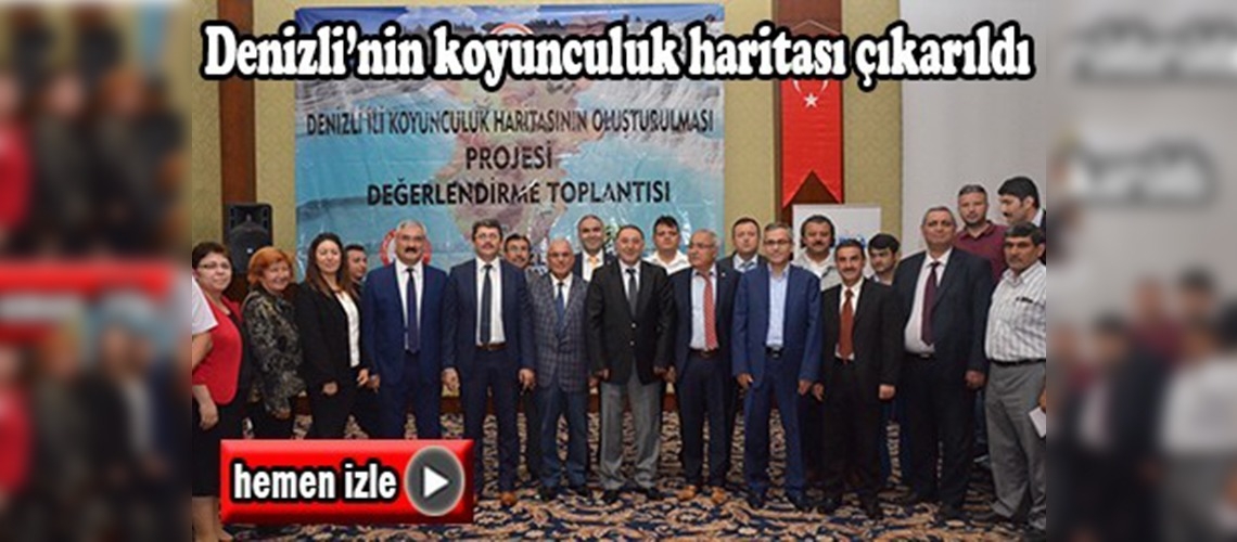 Denizli'de ''Koyunculuk Haritasının Oluşturulması Projesi'' tanıtıldı