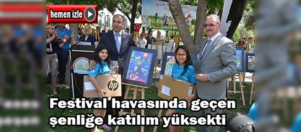 İzmir'de süt ve çocuk şenliği