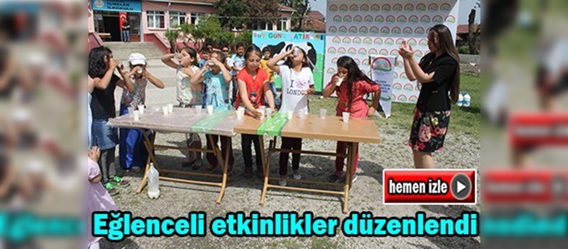 Düzce Gölyaka'da süt haftası etkinliği