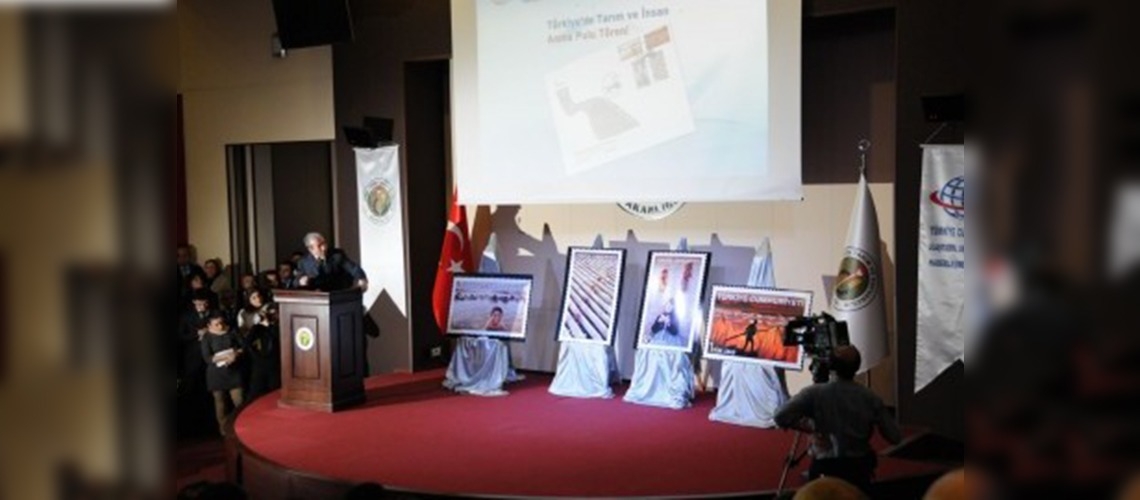 'Tarım ve İnsan'' temalı fotoğraflar pullarla ölümsüzleşecek