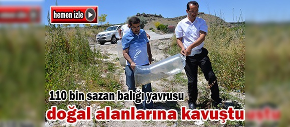 Kayseri'de balıklandırma programı tamamlandı